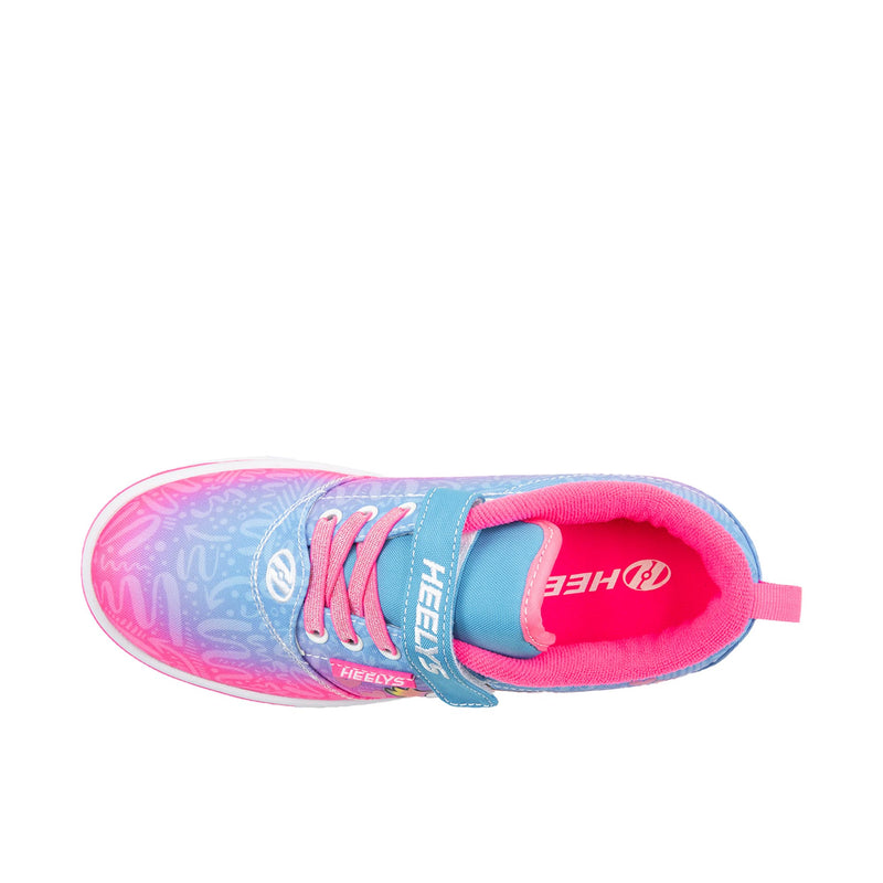 Heelys Kids Pro 20 X2 Cyan/Pink/White