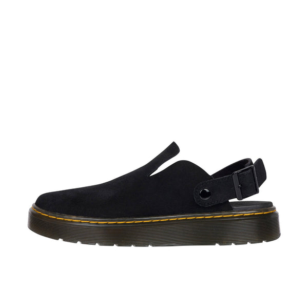 Dr Martens Carlson Suede Mules Black