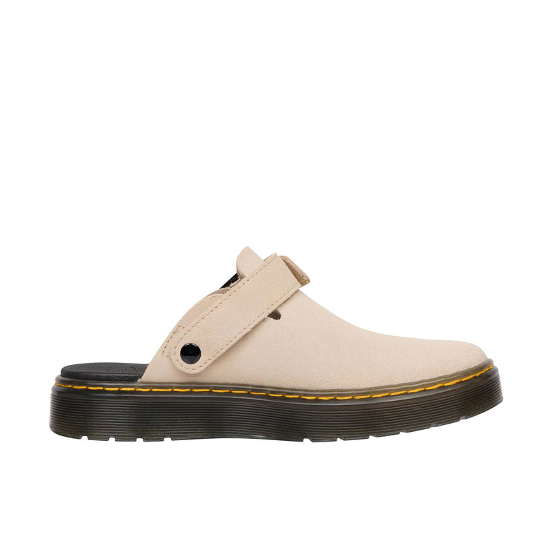 Dr Martens Carlson Suede Mules Warm Sand