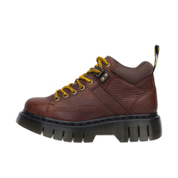 Dr Martens Woodard Hiker Grizzly Leather Dark Brown