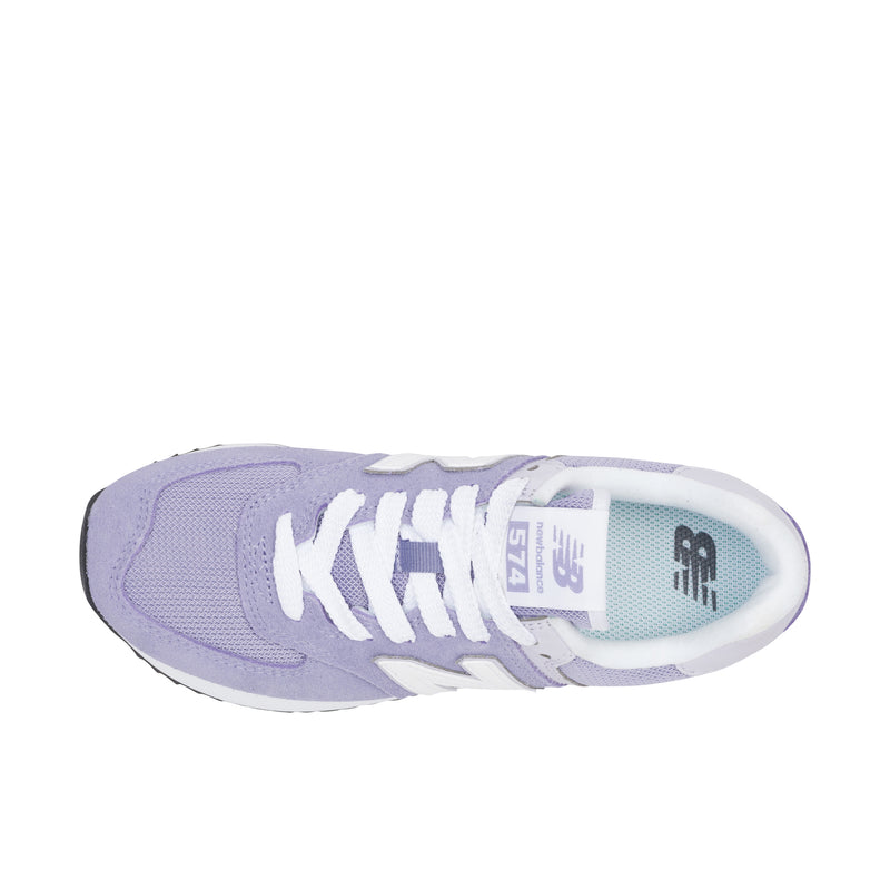 New Balance Womens 574+ Astral Purple/Grey Violet/White