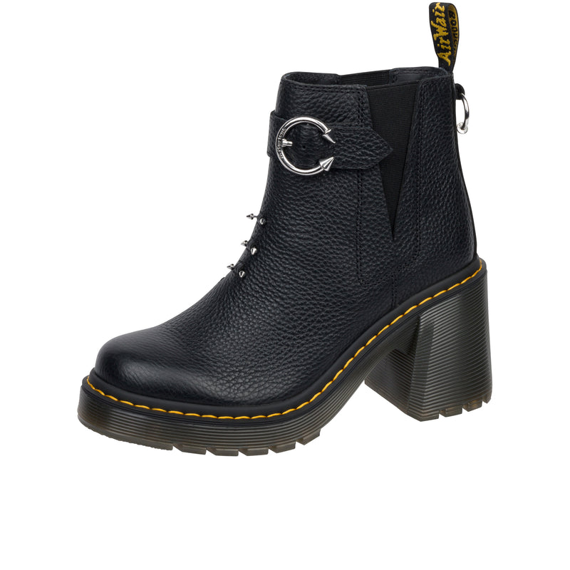 Dr Martens Womens Spence Hardware Milled Nappa Black