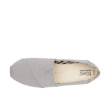 TOMS Womens Alpargata Eco Recycled Cotton Canvas Drizzle Grey Thumbnail 4