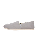 TOMS Womens Alpargata Eco Recycled Cotton Canvas [Wide] Drizzle Grey Thumbnail 2