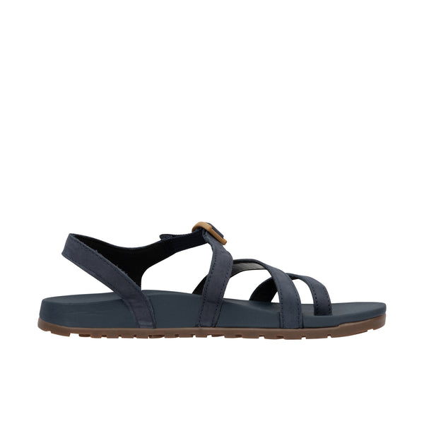 Chaco Womens Lowdown Leather Strappy Navy