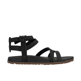 Chaco Womens Lowdown Leather Strappy High Black Thumbnail 3