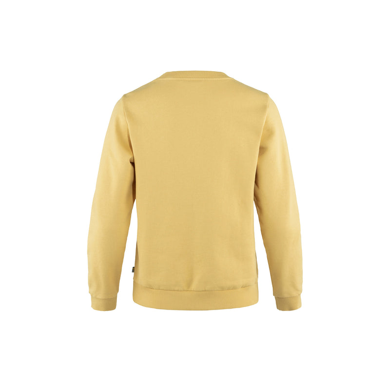 Fjallraven Womens Fjallraven Logo Sweater Mais Yellow