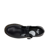 Dr Martens Womens Polley Flower Smooth Black Thumbnail 4