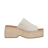 TOMS Womens Laila Platform Mule Fog Thumbnail 3