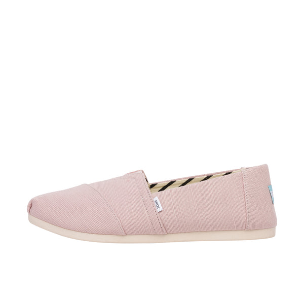 TOMS Womens Alpargata Eco Recycled Cotton Canvas Ballet Pink