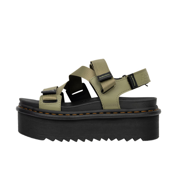 Dr Martens Womens Kimber II Webbing Muted Olive