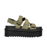Dr Martens Womens Kimber II Webbing Muted Olive Thumbnail 3