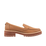 TOMS Womens Cara Leather Loafer Tan Thumbnail 3