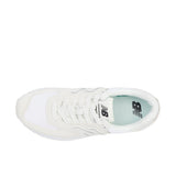 New Balance Womens 574+ Sea Salt/Black/Sea Salt Thumbnail 4