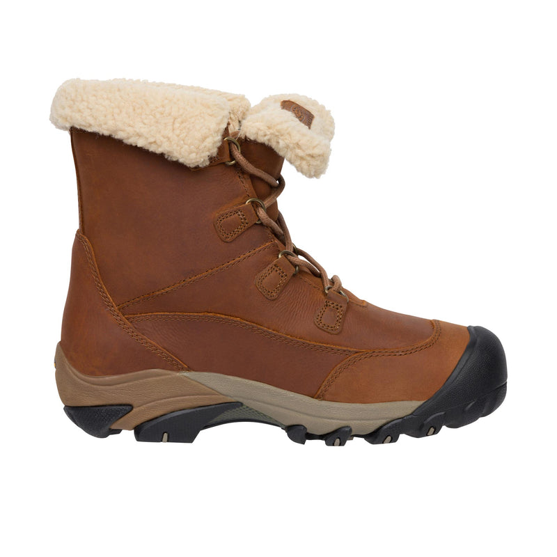 Keen Womens Betty Waterproof Short Boot Brown/Shitake