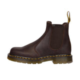 Dr Martens 2976 Leather Chelsea Boots Soft Toe Dark Brown Crazy Horse Thumbnail 2