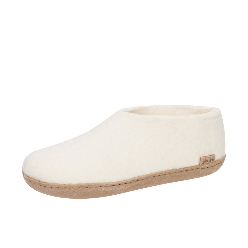Glerups The Shoe Leather Sole White