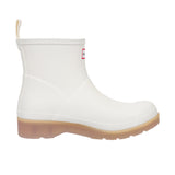 Hunter Womens Womens Play Short Translucent Sole Boot Shaded White Thumbnail 3