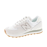 New Balance Womens 574 Sea Salt/Sea Salt Thumbnail 6