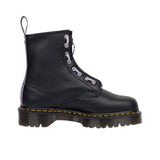 Dr Martens Womens 1460 Zip Heart Virginia Black/Frosted Lavender Thumbnail 3