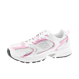 New Balance 530 White/Pink Sugar/Silver Metallic Thumbnail 6