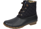 Sperry Womens Saltwater Nylon Quilted Black Thumbnail 3