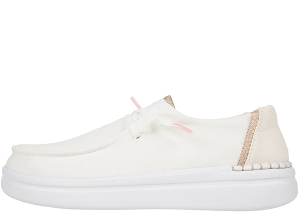 Hey Dude Womens Wendy Rise Spark/White