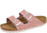 Birkenstock Womens Arizona Soft Footbed Suede Pink Clay Thumbnail 6