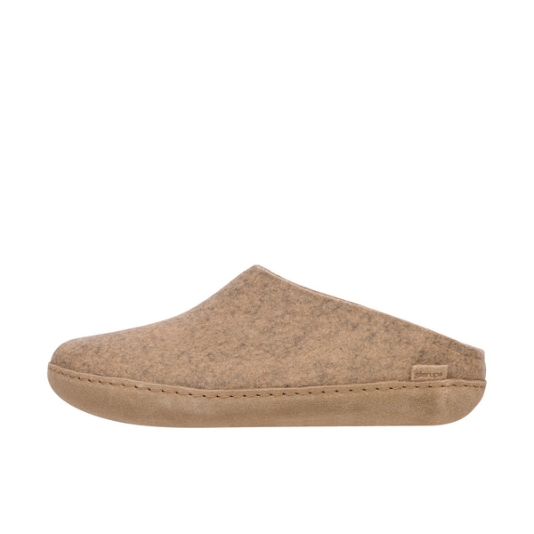 Glerups The Slip On Leather Sole Sand