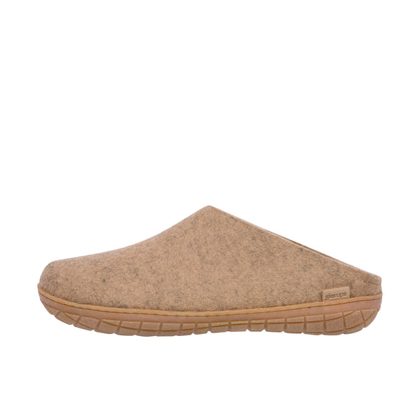 Glerups The Slip On Honey Rubber Sole Sand